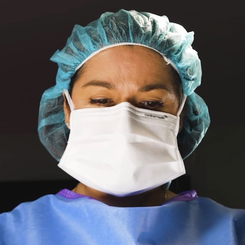 Dr. Limaris during a surgery